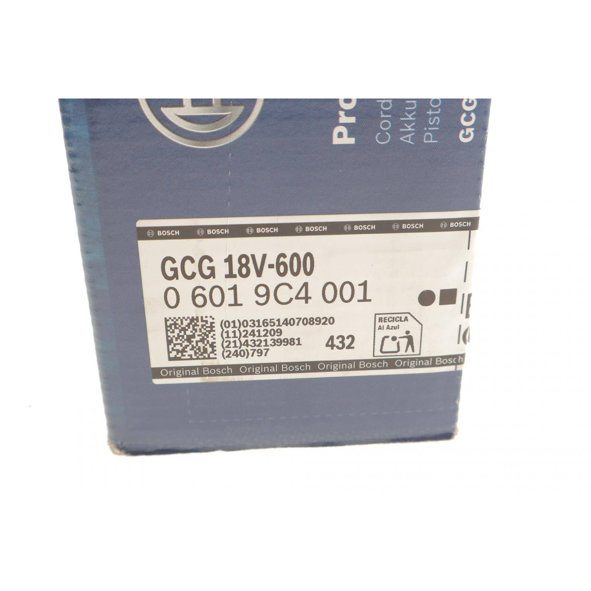 Акумуляторний пістолет для герметика BOSCH GCG 18V-600 Professional (Без АКБ)