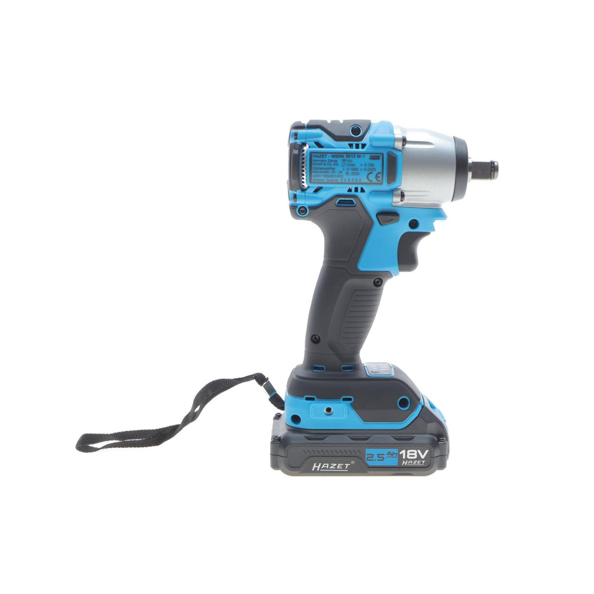 Гайкокрут акумуляторний 1/2" 270 Нм 18В 2Ah (АКБ і зарядн. пристрій)