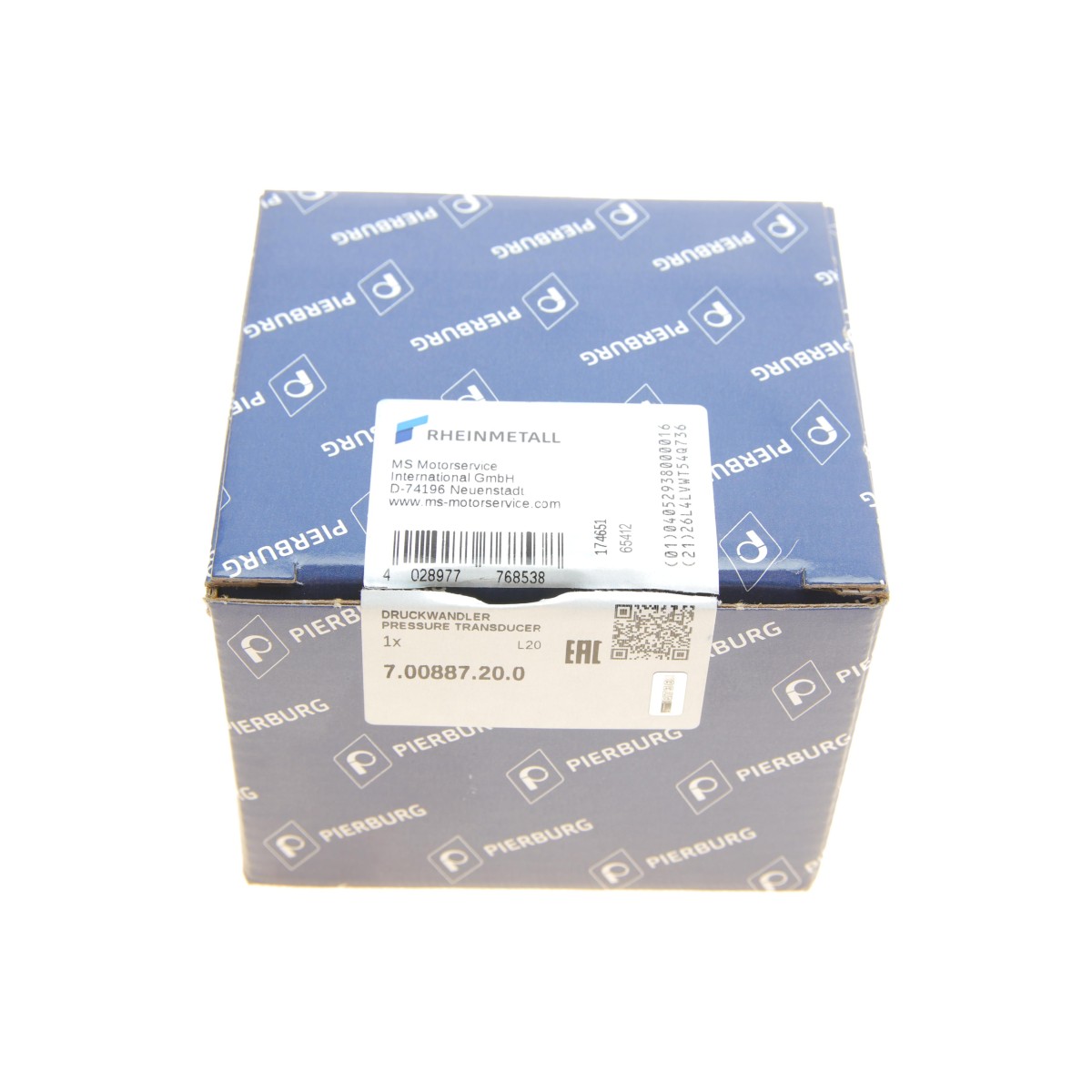 Клапан управління рециркуляції ВГ BMW 7 (F01-F04)/X6 (E71) 08-14 N54/N55