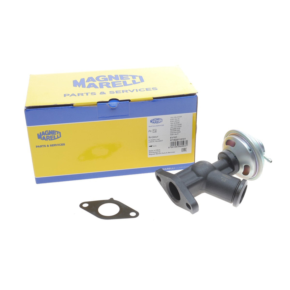 Клапан EGR Cirtroen Berlingo/Fiat Scudo 2.0JTD/HDI 99-