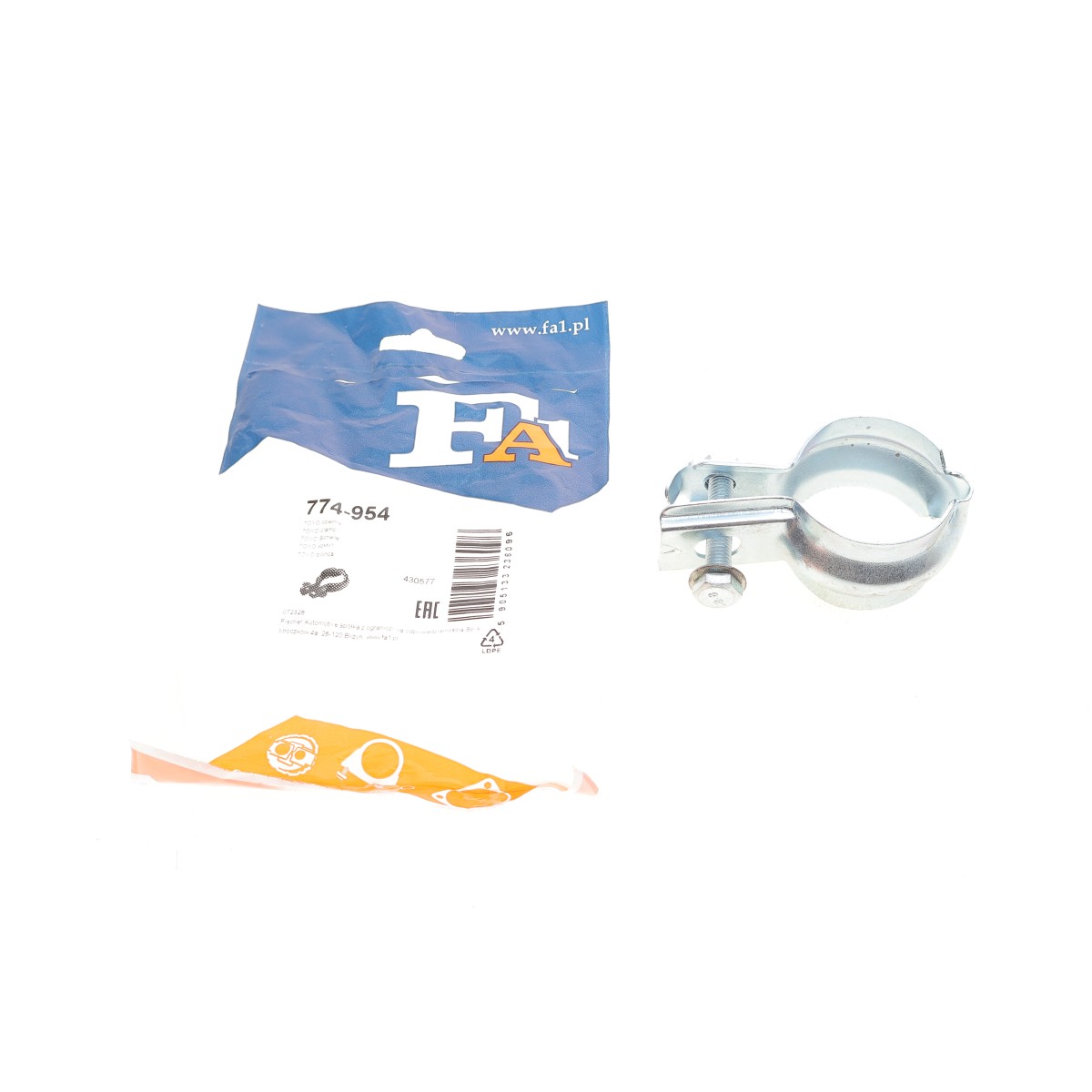Хомут глушника Citroen C1/Peugeot 107 05-14 (54mm)