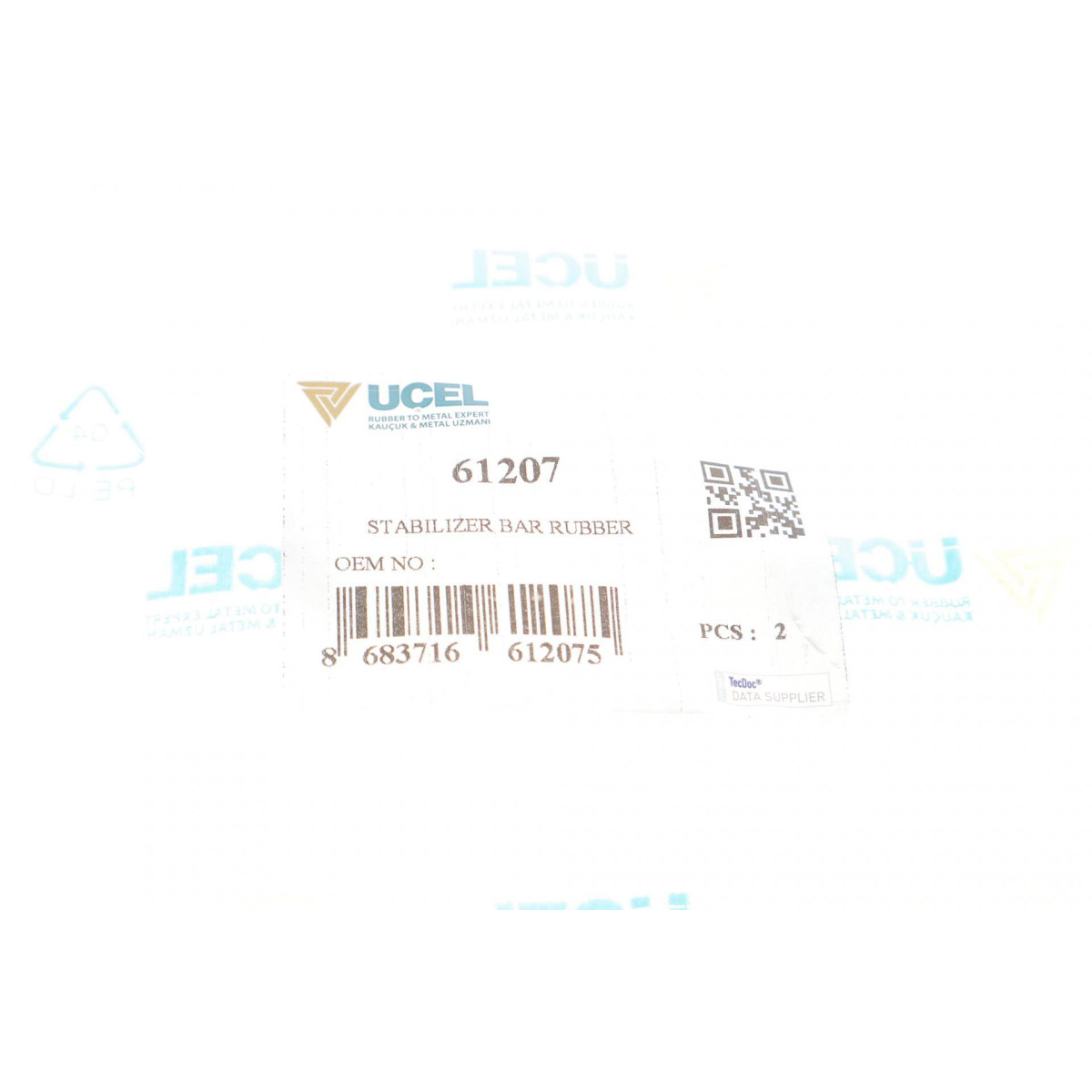 Втулка стабілізатора (переднього) VW Polo/Skoda Roomster/Fabia 99- (d=18mm)
