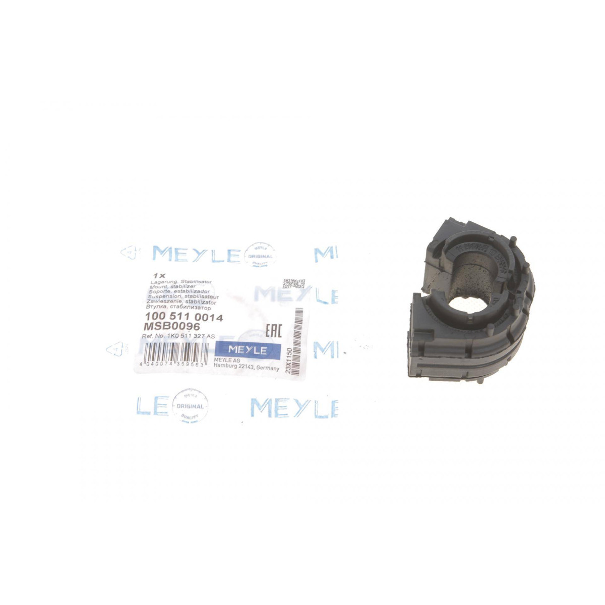 Втулка стабілізатора (заднього) VW Golf V/Passat/Touran/Skoda Octavia/Seat Leon 03- (d=17.4mm)