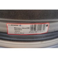 Диск колісний MB Sprinter 508-519/VW Crafter 55 06- (5.50Jx16 H2; ET111) (=ME616036 Kronprinz)