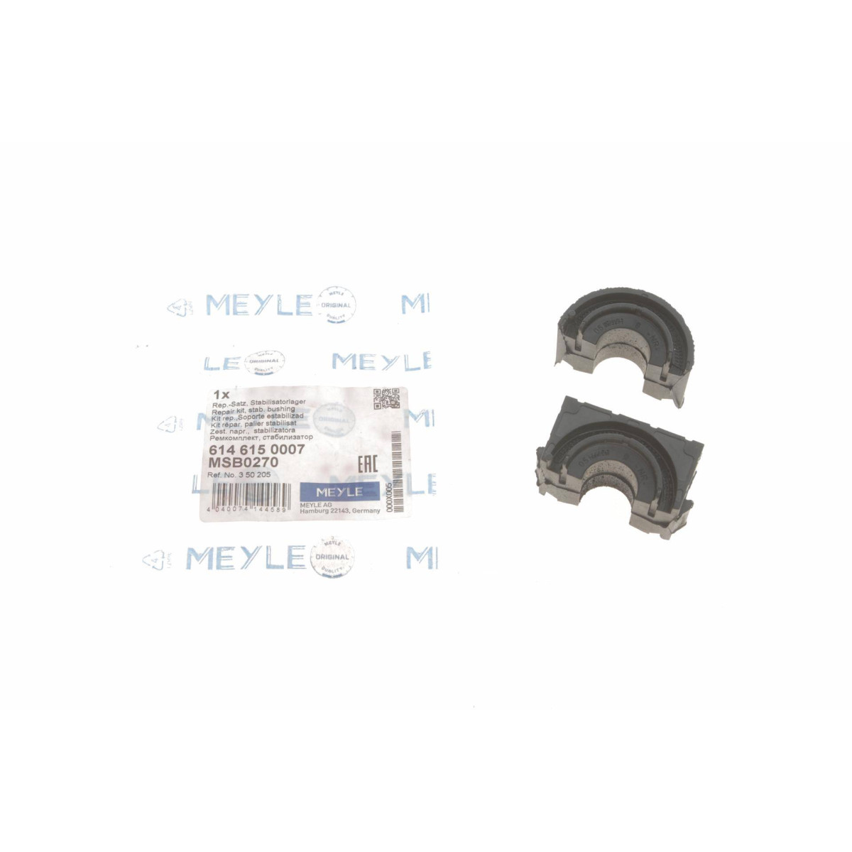 Втулка стабілізатора (переднього) Opel Astra H 04-14 (d=17mm)