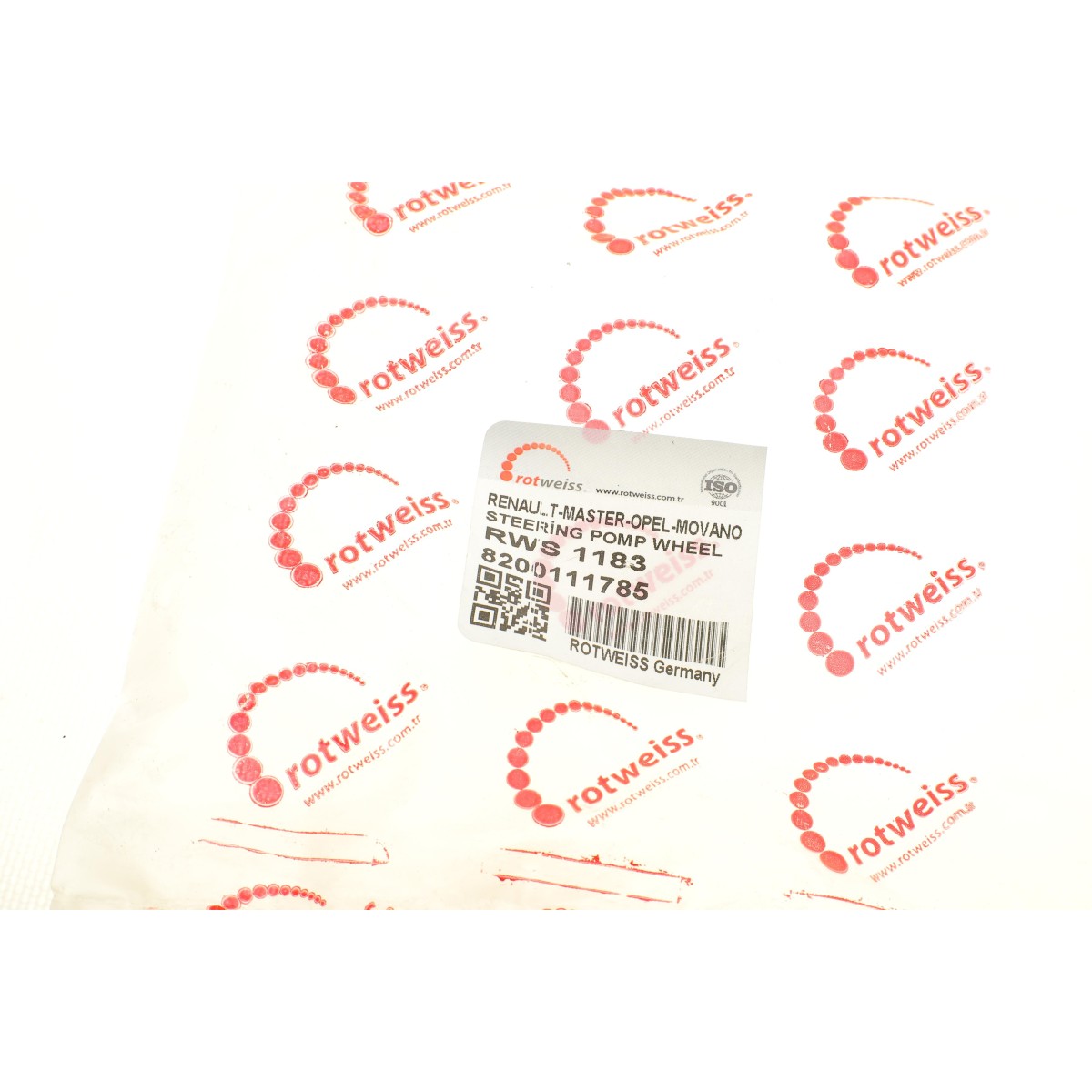 Шків насосу ГПК Renault Master 2.5dci (3отв.) (113мм) (7PK) (8200111785)