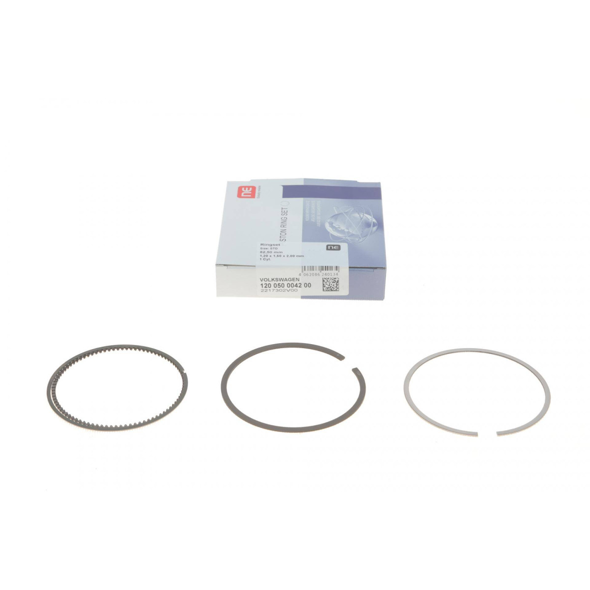 Кільця поршневі Audi A4/A6/80/100 2.0-3.0 90-06 (82.5mm/STD) (1.2-1.5-2.0) = 8950520000