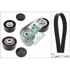 Комплект ременя генератора BMW 5 (F10)/X5 (F15/F85) 3.5i/4.0i 09-, (8PK 1478), N55B30