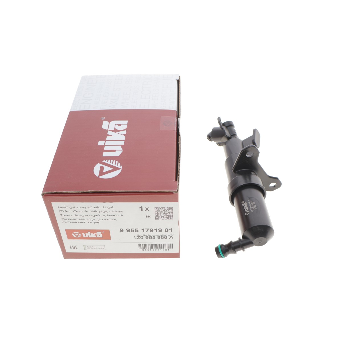 Форсунка омивача фари Skoda Octavia II 04-13 (R)