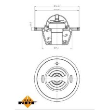 Термостат Kia Ceed/Cerato/Hyundai i10/i20/i30 1.1-1.6CRDi 05- (85°)