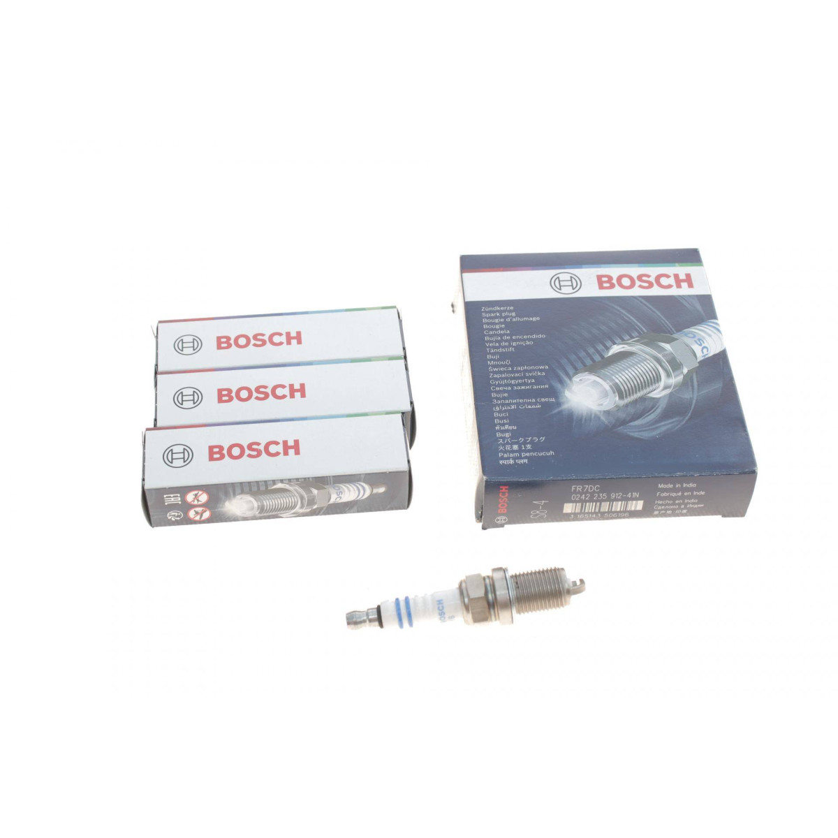 (к-кт 4 шт) Свічка запалювання Renault Kangoo/Laguna II/Megane II 1.4-1.6 97-