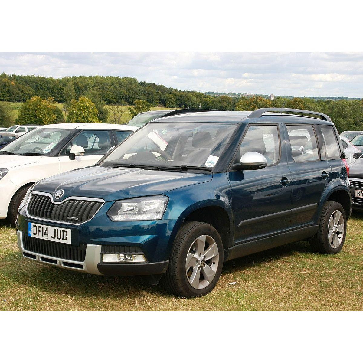 Ручка дверей зовнішня передня-задня, права-ліва Volkswagen Jetta 4, Skoda Yeti 2009-