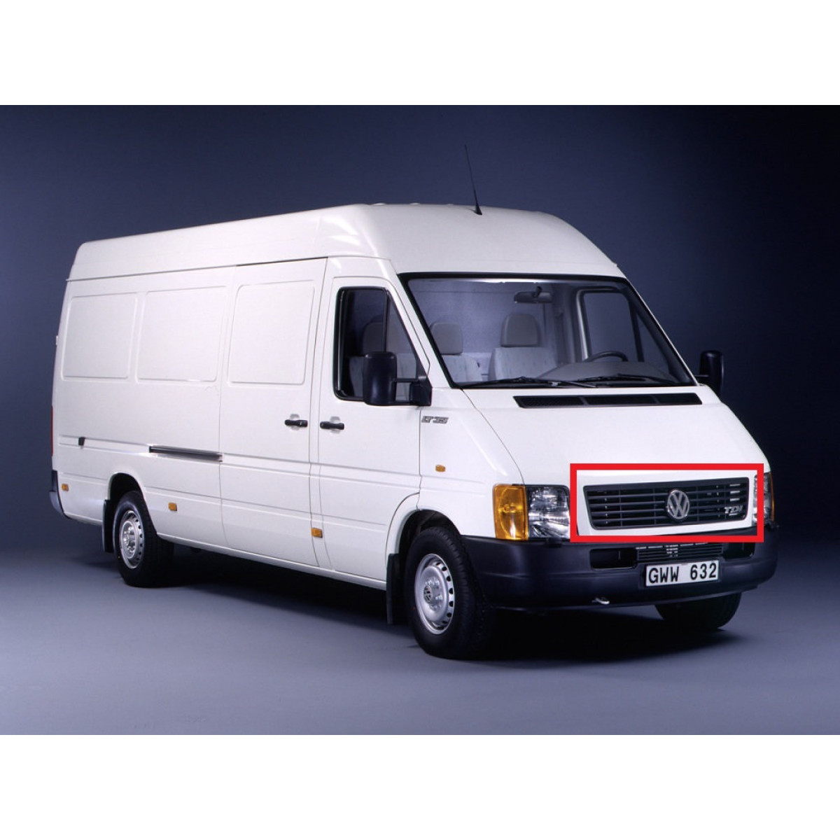 Решітка радіатора Фольксваген ЛТ 28-46 2 - Volkswagen LT 28-46 2 - 1996-2006
