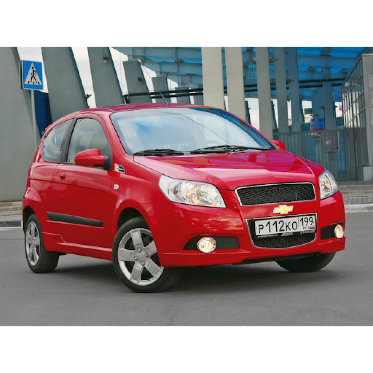 Ручка двері зовнішня передня ліва Шевроле Авео - Chevrolet Aveo 2008-2011