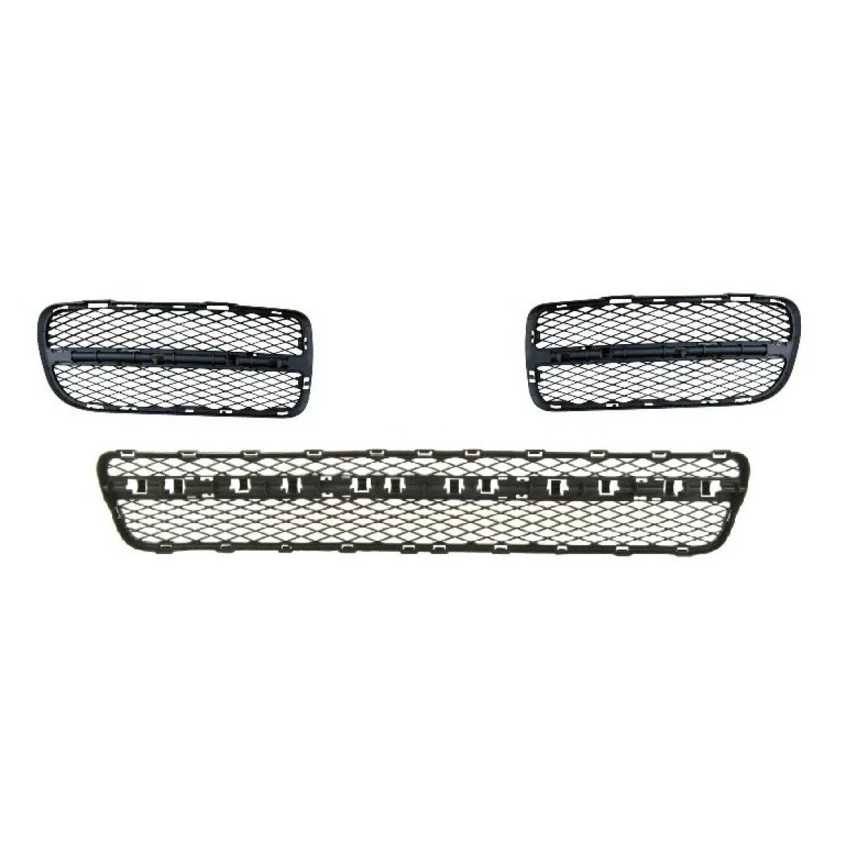 Решітка бампера Volkswagen Touareg 2002-2006 (комплект)