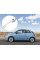 Ручка дверей зовнішня передня права хромована  Fiat 500 2007–2015