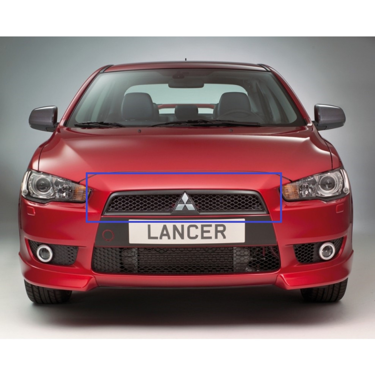 Решітка радіатора Митсубісі Лансер - Mitsubishi Lancer  (CY0) 2007-2017 (OE 7450A609)