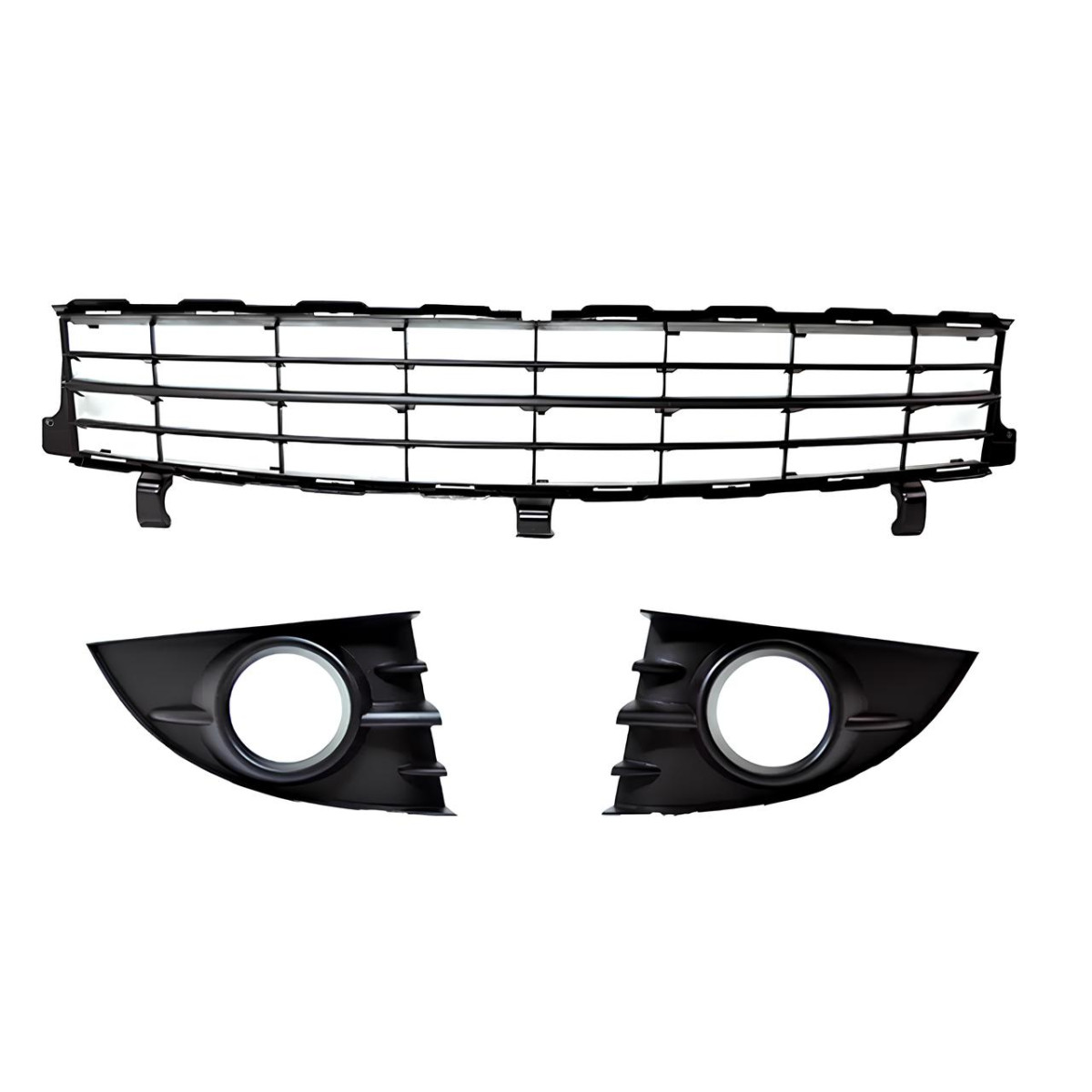 Решітка бампера  Renault Scenic  2006-2009 (комплект)