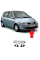 Решітка бампера  Renault Scenic  2006-2009 (комплект)