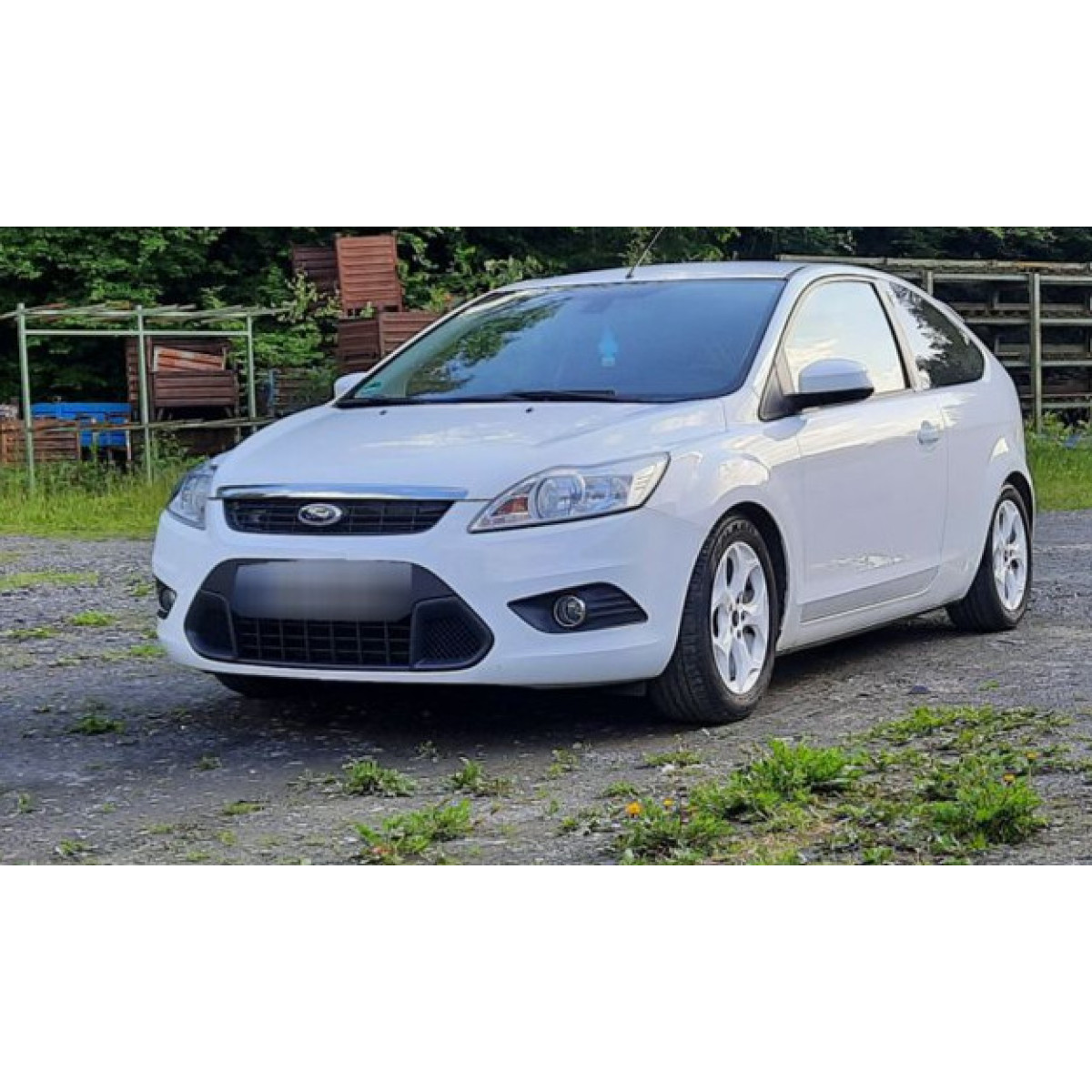 Cпойлер переднього бампера FORD FOCUS 3 (комплект) (2010-2014)