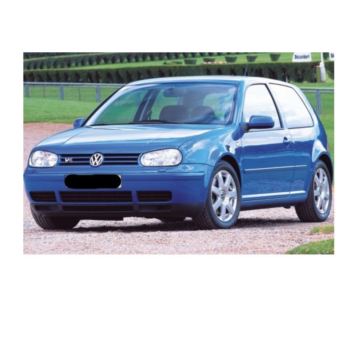 Cпойлер-губа переднього бампера Фольксваген Гольф 4 ВР6 - Volkswagen Golf 4 VR6 (1997-2006)