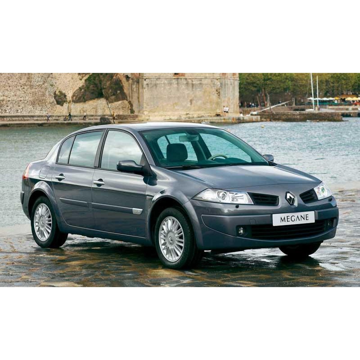 Радіатор охолодження двигуна Рено Меган 2, Сценік 2 - Renault Megane 2, Scenic 2 (1.4-1.6-1.6 ALK) 2002-