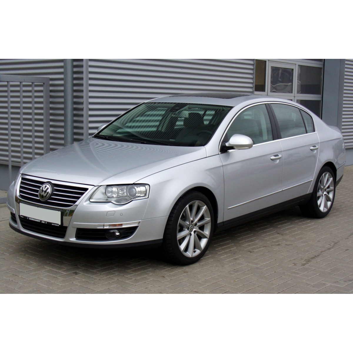 Ручка дверей зовнішня передня-задня права Фольксваген Пасат Б6 - Volkswagen Passat B6 2005-2010