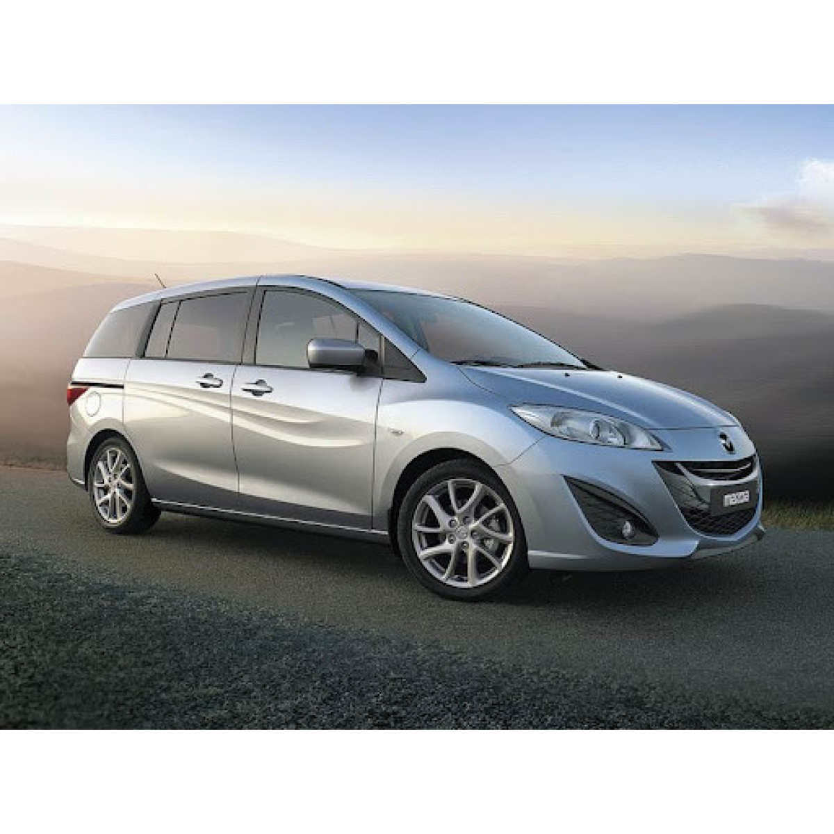 Ручка дверей зовнішня передня права Мазда 5, 6, СХ-7 - Mazda 5, CX-7 - 2002-2015
