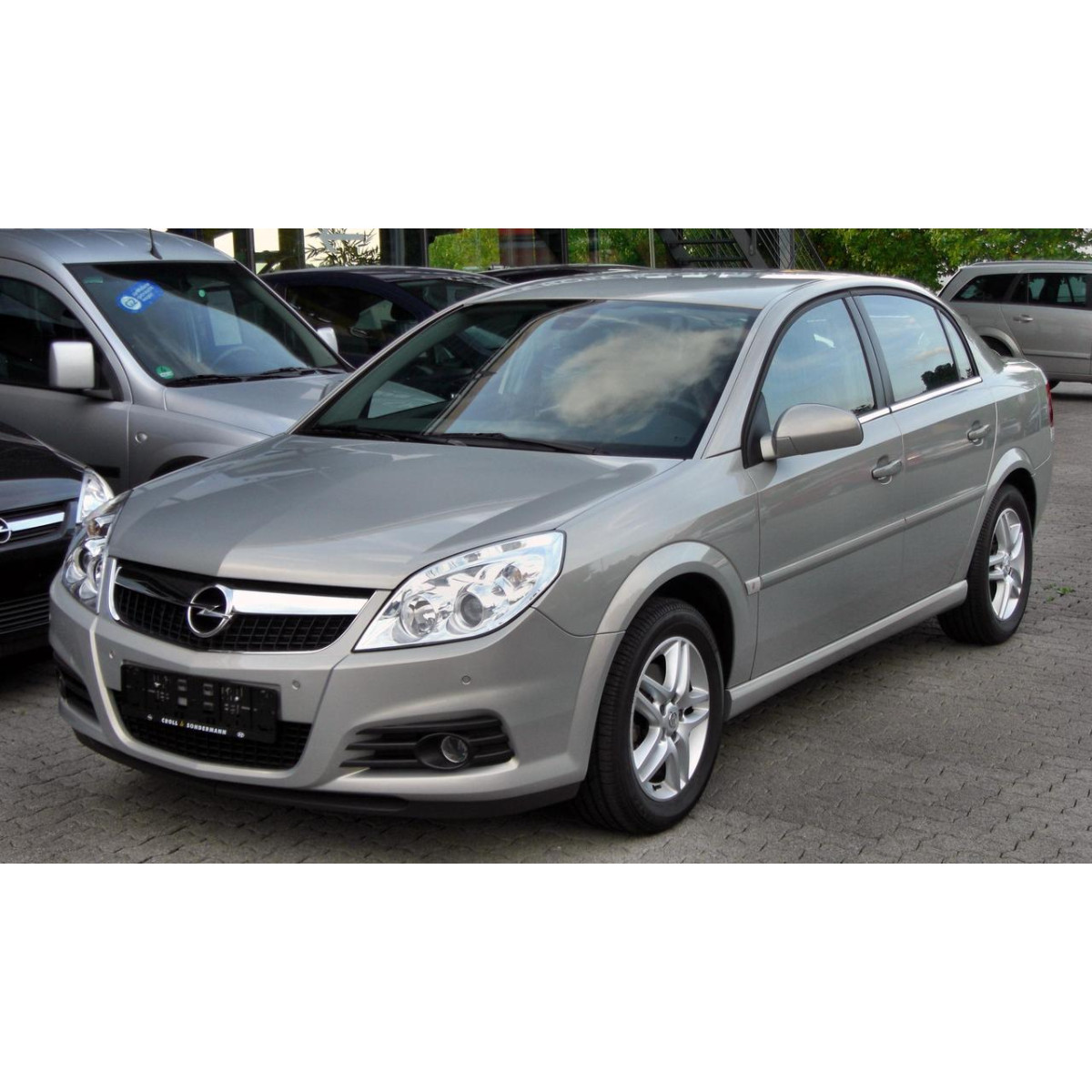 Ручка двері зовнішня передня ліва Опель Вектра С - Opel Vectra C 2002-2008
