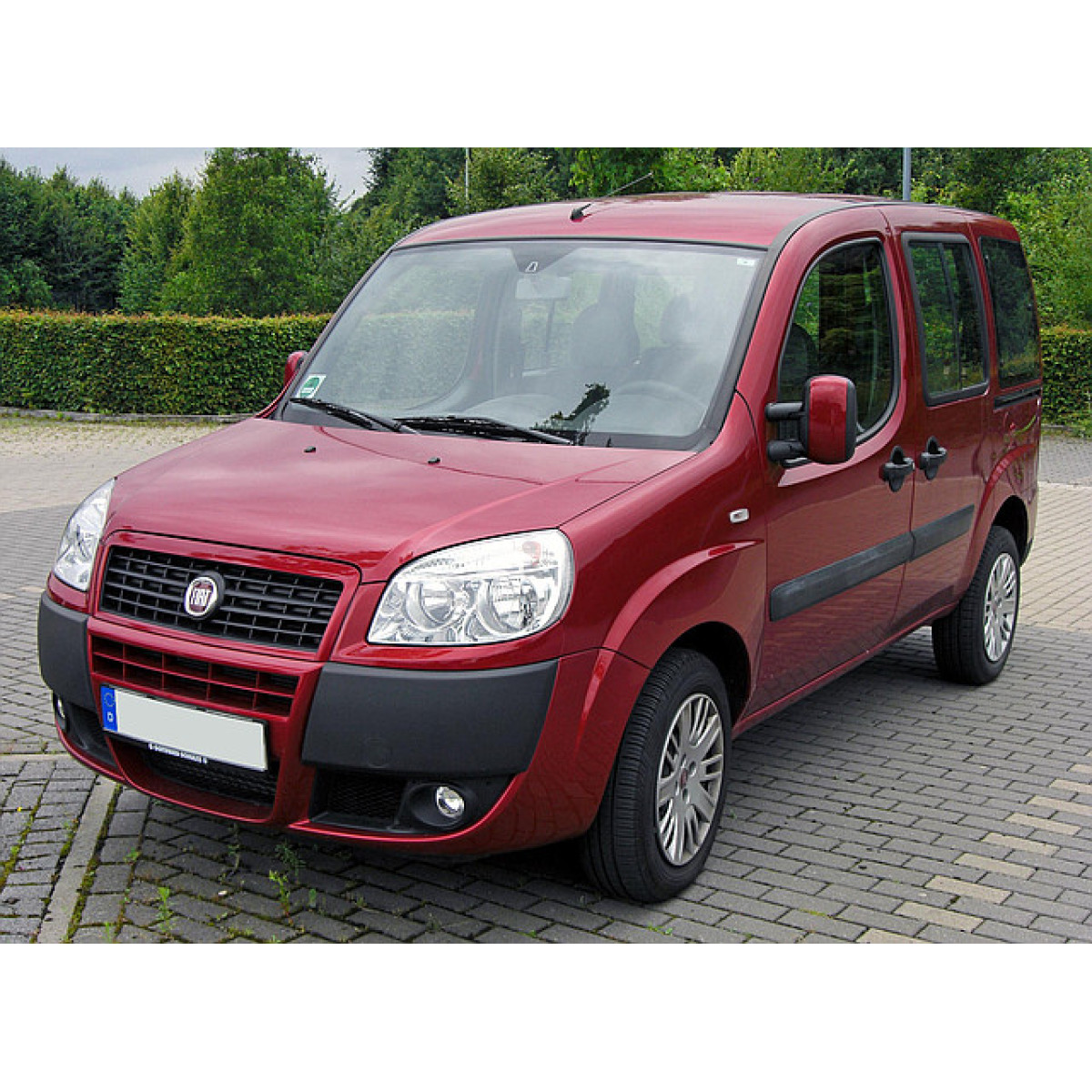 Ручка двері зовнішня передня права Фіат Добло - Fiat Doblo 2001-2010