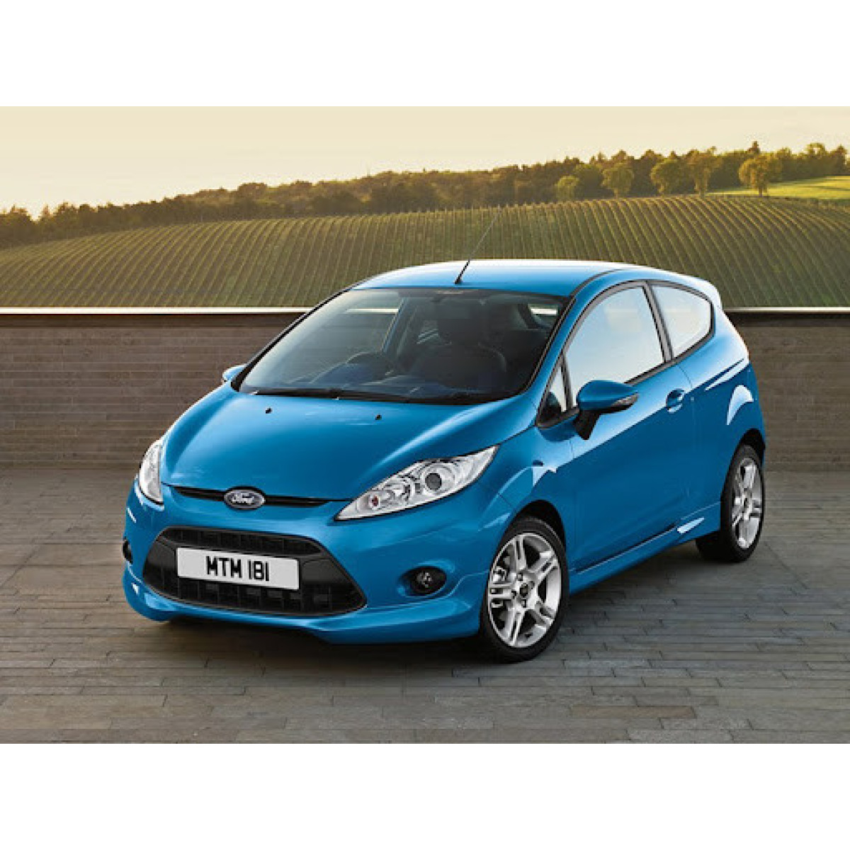 Ручка дверей зовнішня передня-задня, права-ліва Форд Фієста 6 - Ford Fiesta 6 2008-