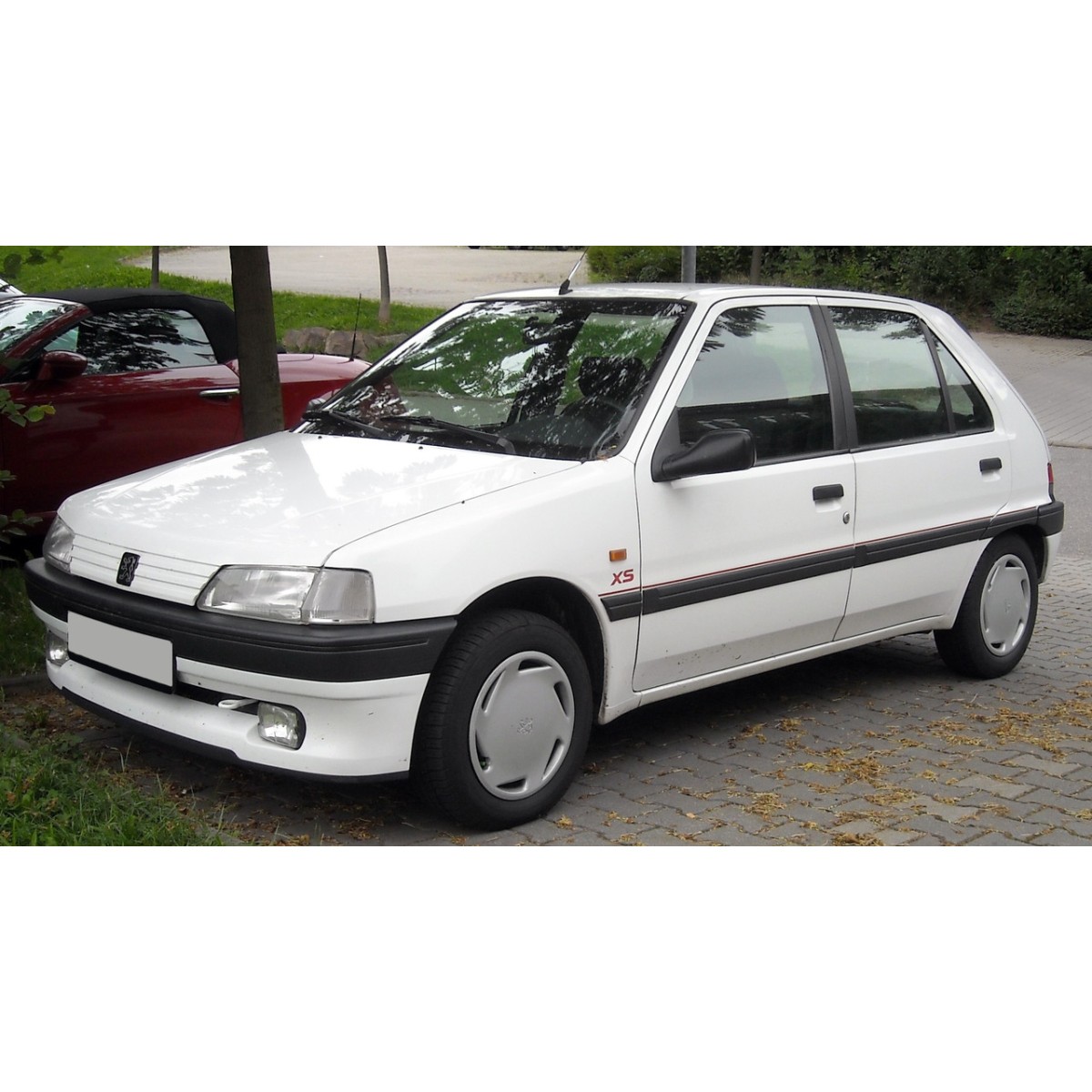 Обмежувач-фіксатор передньої двері Citroen Saxo, Peugeot 106 1, 2 - Сітроен Саксо, Пежо 106 1991-200