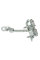 Обмежувач-фіксатор передньої двері Peugeot 206 - Пежо 206 1998-2009