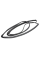Ущільнювач-молдинг переднього лобового скла OPEL ASTRA F - Опель Астра Ф 1991-2002
