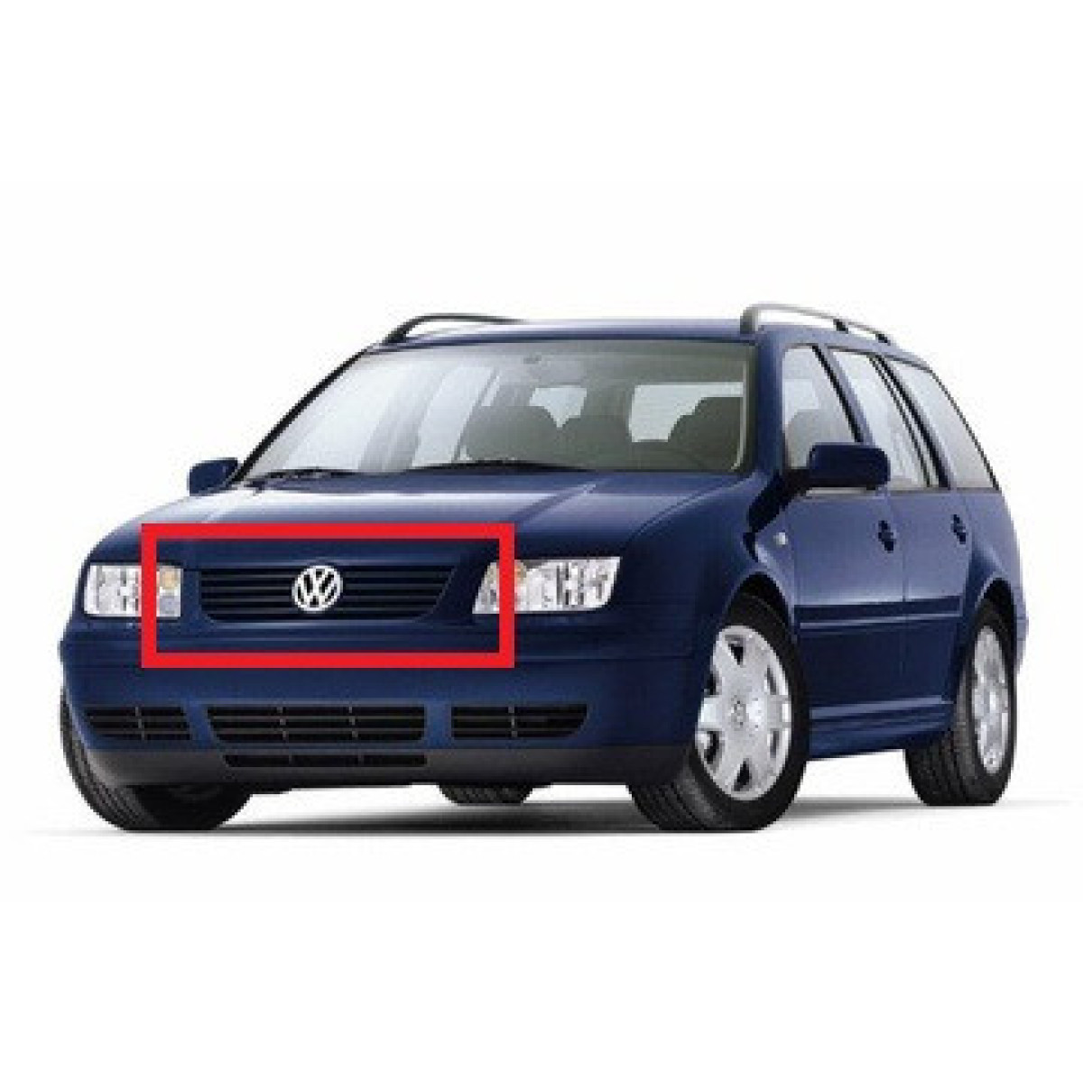 Решітка радіатора Фольксваген Бора - Volkswagen Bora 1998-2005