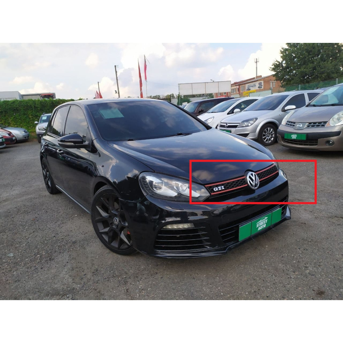 Решітка радіатора Фольксваген Гольф 6 - Volkswagen Golf 6 - 2009-2012