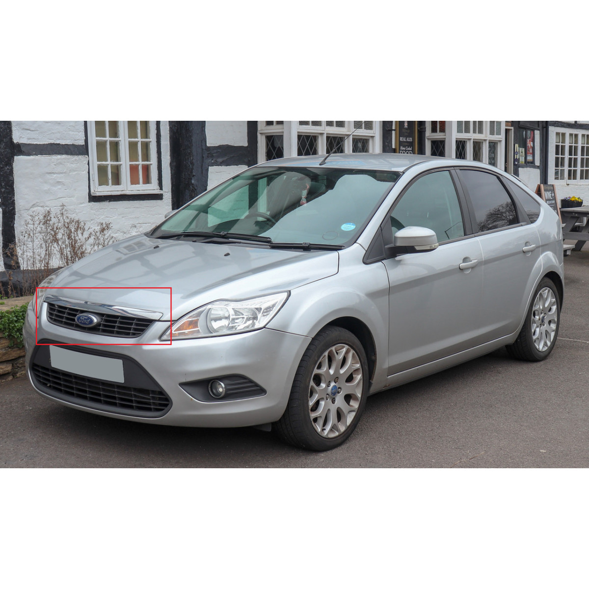 Решітка радіатора Форд Фокус 2 - Ford Focus 2 - 2008-2001