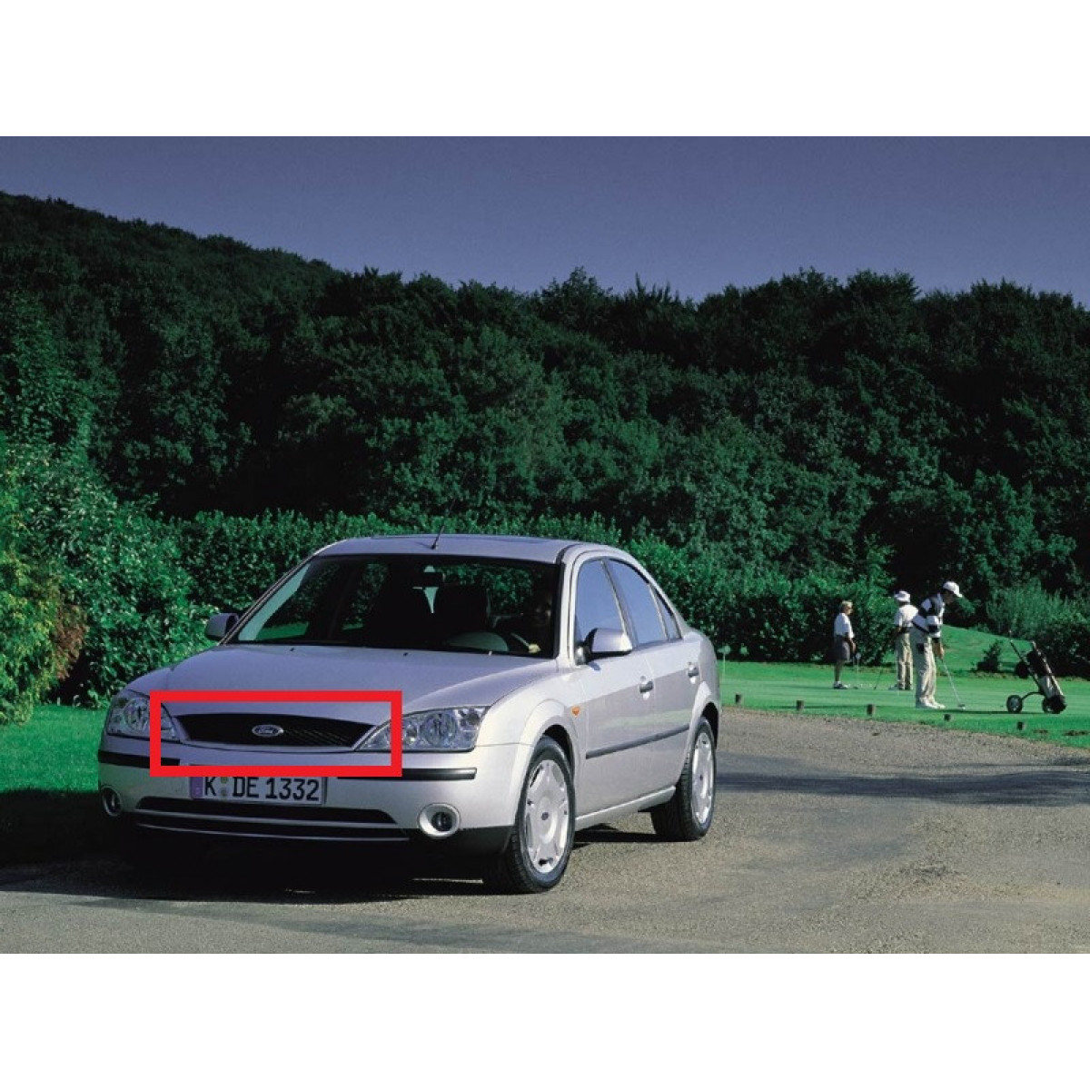 Решітка радіатора Форд Мондео 3 - Ford Mondeo 3 - 2000-2003