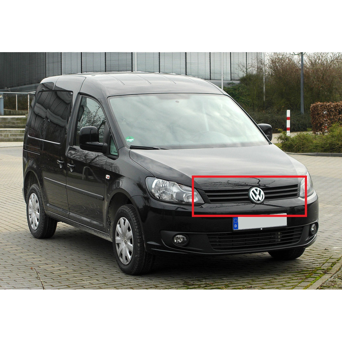 Решітка радіатора Фольксваген Кадді 3 - Volkswagen Caddy 3 - 2010-