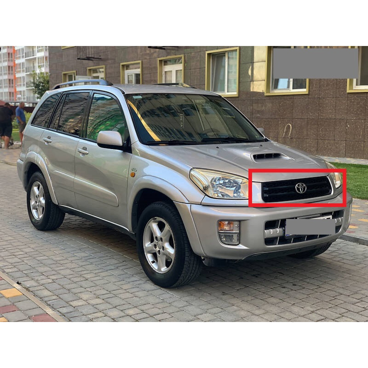 Решітка радіатора Тойота РАВ4 2 - Toyota RAV4 2 - 2003-2005