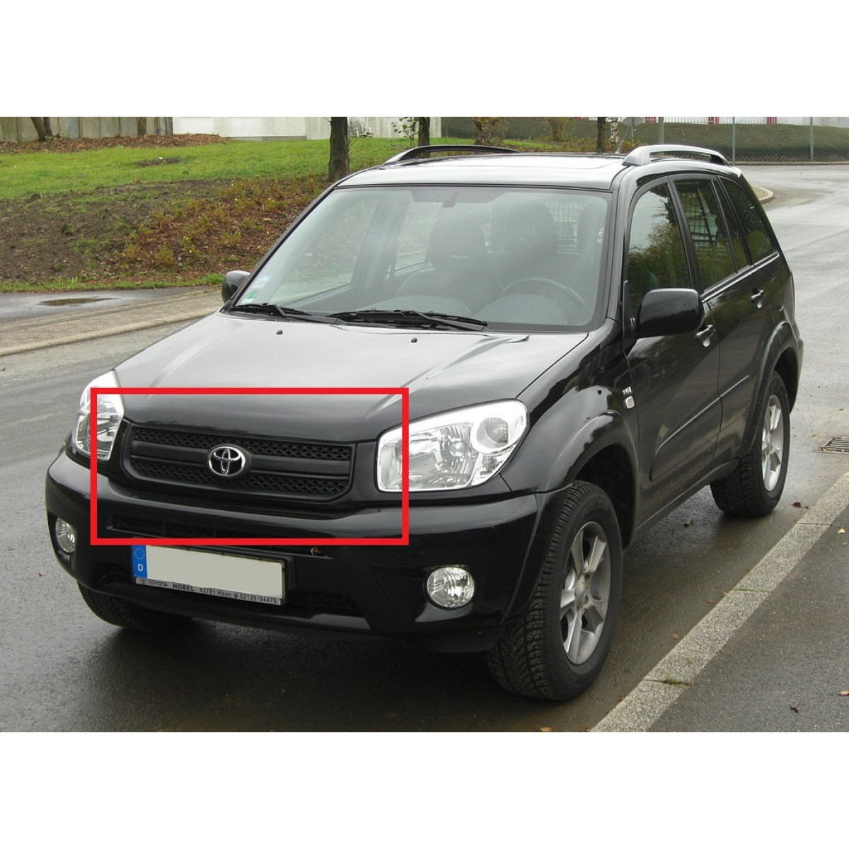 Решітка радіатора Тойота РАВ4 3 - Toyota RAV4 3 - 2005-2008