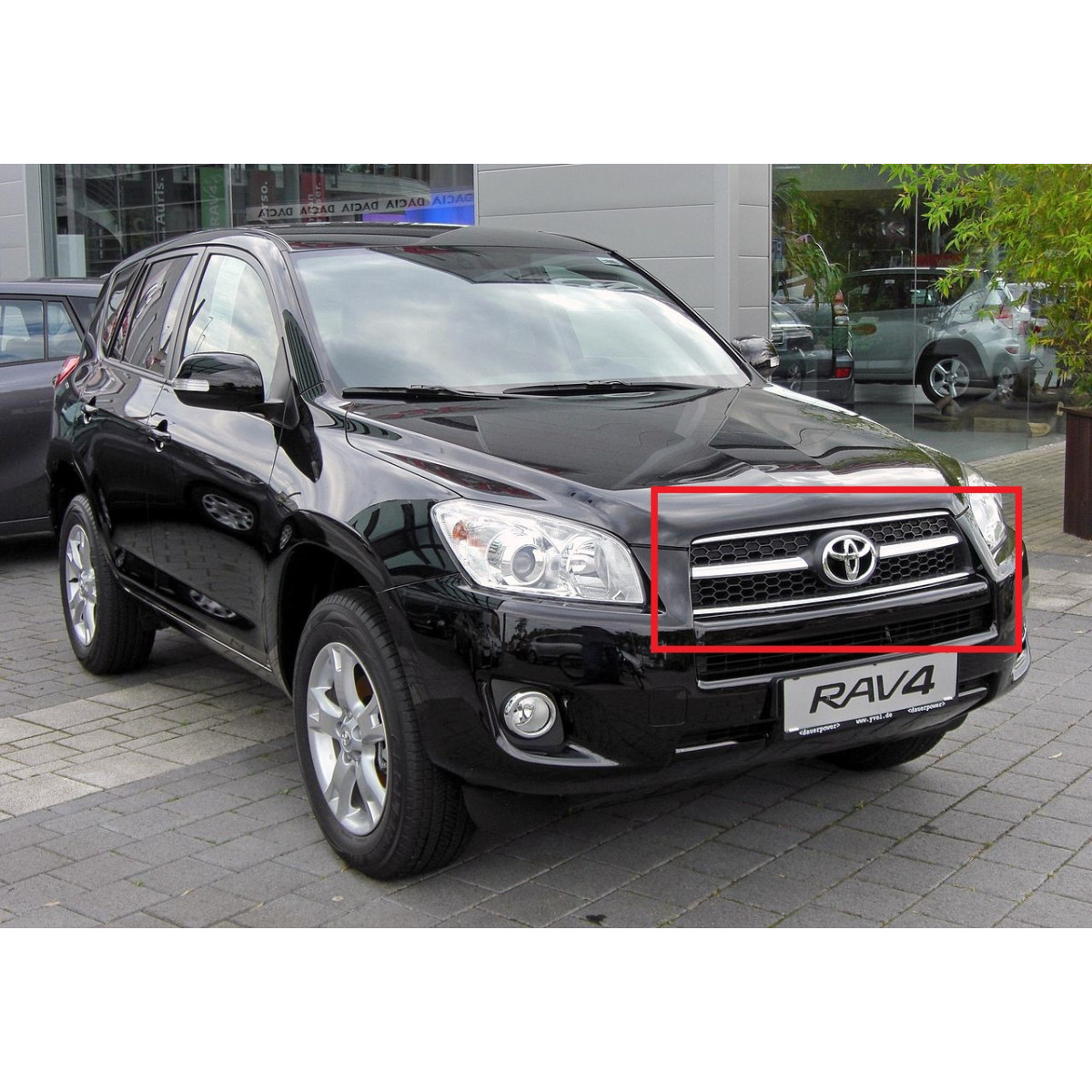 Решітка радіатора Тойота РАВ4 3 - Toyota RAV4 3 - 2009-2010