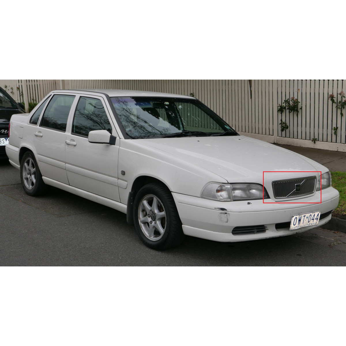 Решітка радіатора Вольво С70, 70, С70 - Volvo S70, V70, C70 - 1996-2000