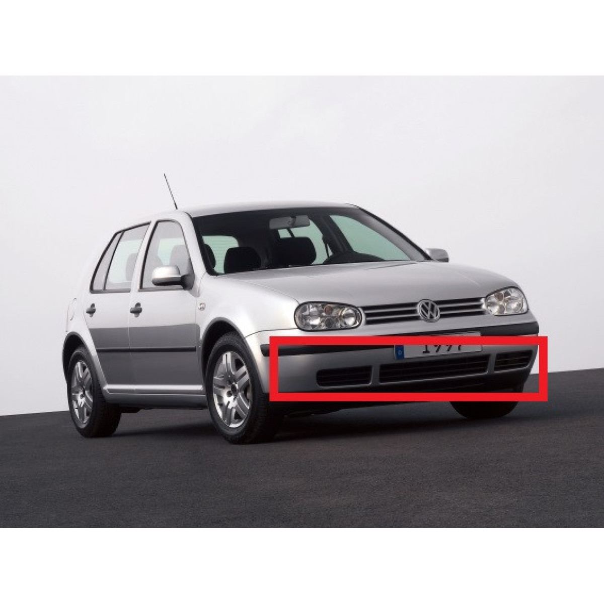 Решітка бампера Фольксваген Гольф 4 - Volkswagen Golf 4 1997-2006 (комплект)