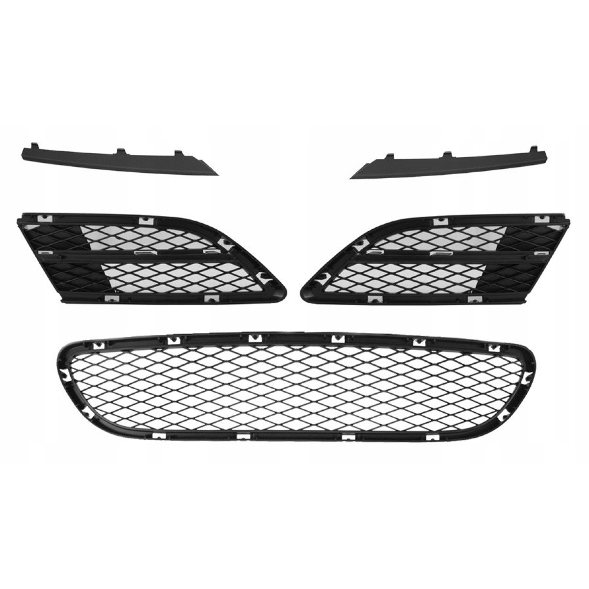 Решітка бампера БМВ 3 Е90 - BMW 3 E90 2008-2012 (комплект)