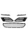 Решітка бампера БМВ 3 Е90 - BMW 3 E90 2008-2012 (комплект)