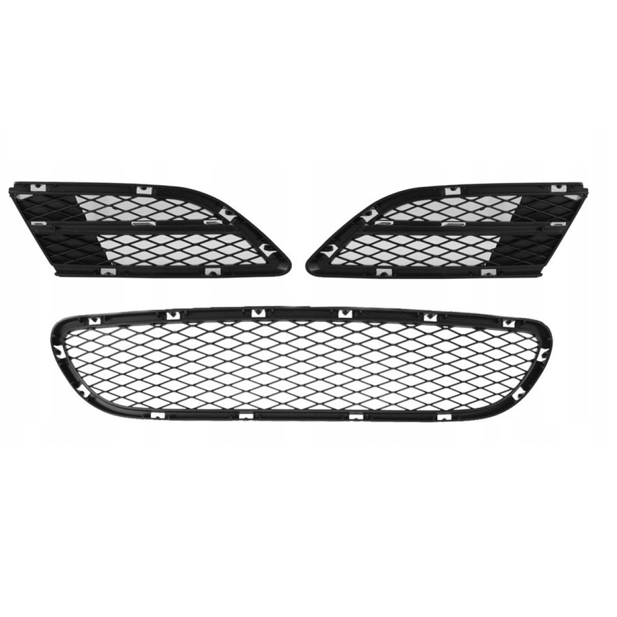 Решітка бампера БМВ 3 Е90 - BMW 3 E90 2008-2012 (комплект)