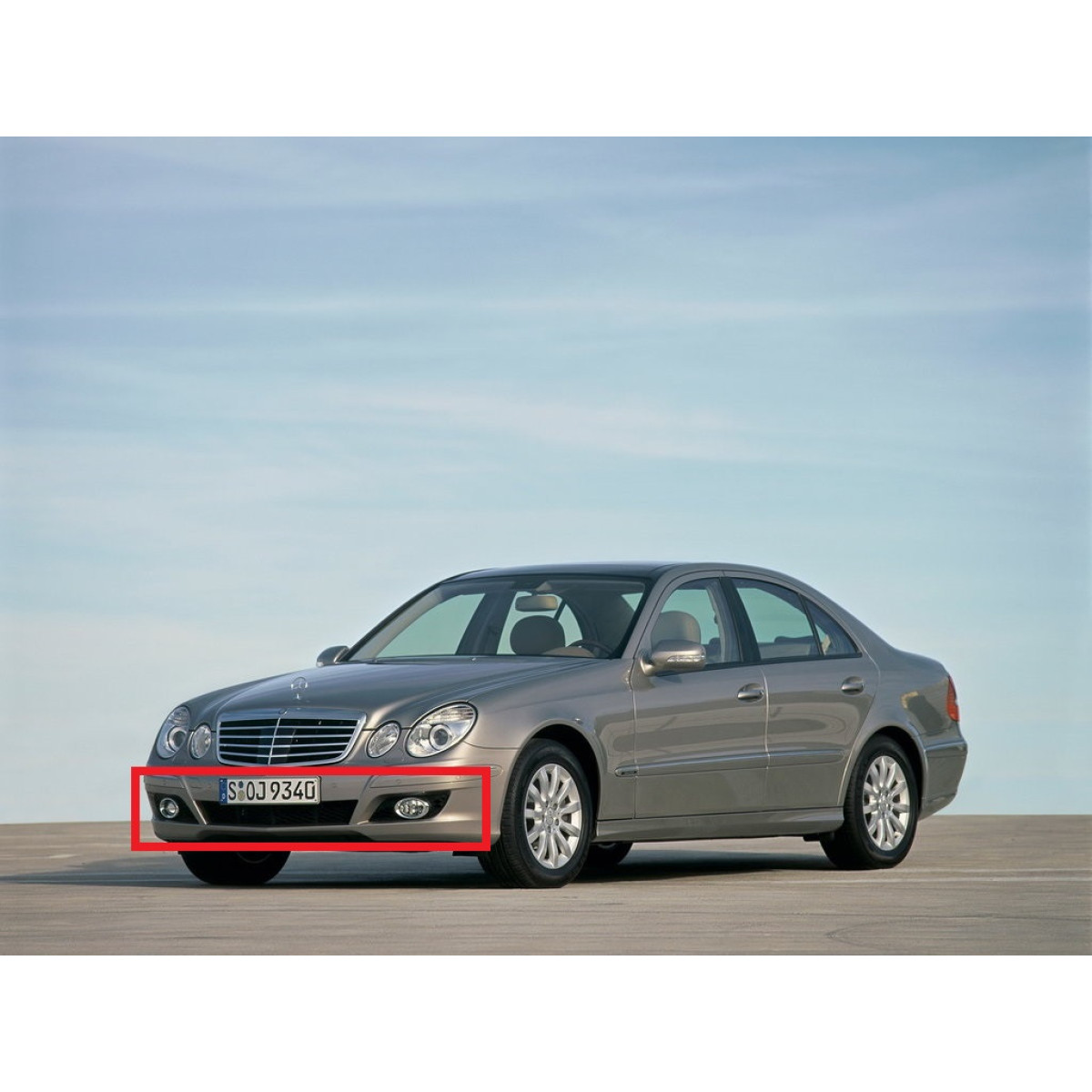 Решетка бампера (комплект) Мерседес E-Class W211 - Mercedes E-Class W211 - 2006-2009