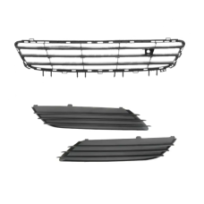 Решітка бампера Опель Астра Н - Opel Astra H 2004-2007 (комплект)
