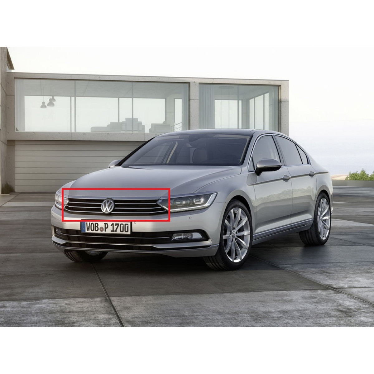 Решітка радіатора Фольксваген пассат Б8 - Volkswagen Passat B8 - 2014-
